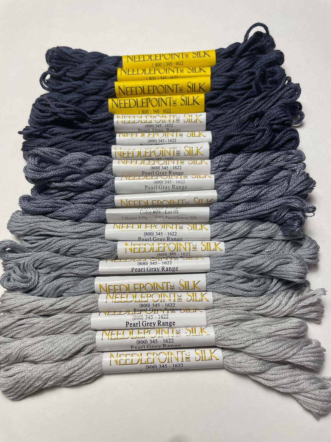 NPI Silk  PEARL GRAY Range Colors 671-675 - Etsy