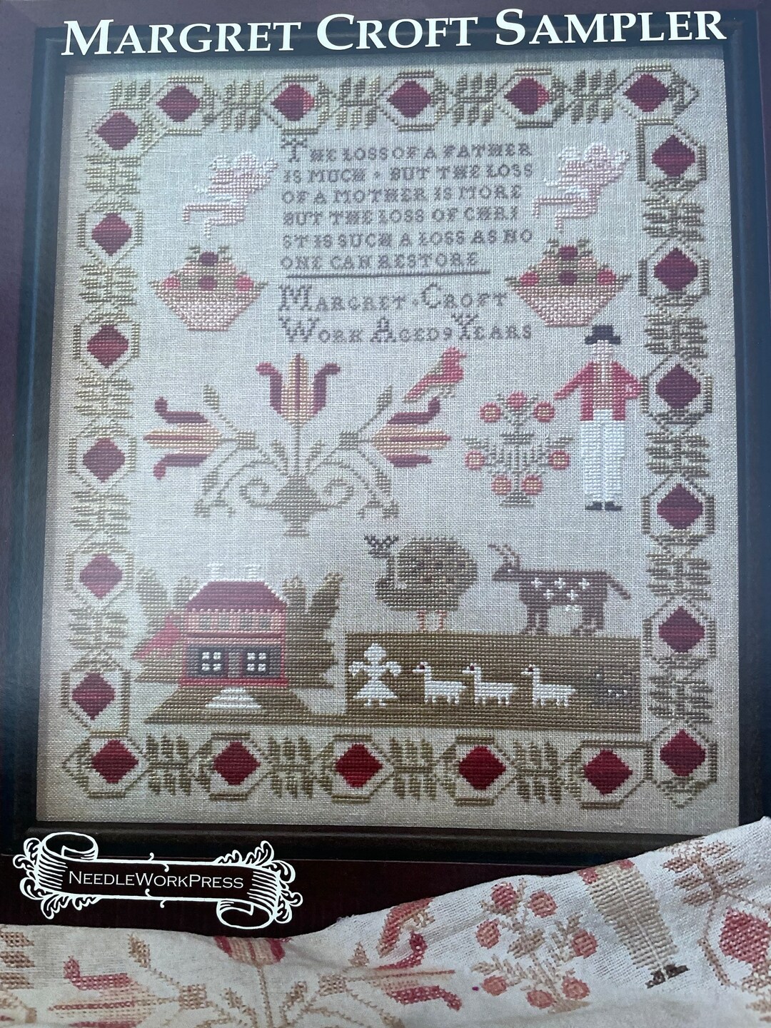 MARGARET CROFT / Needlework Press / Cross Stitch Chart / Counted Cross