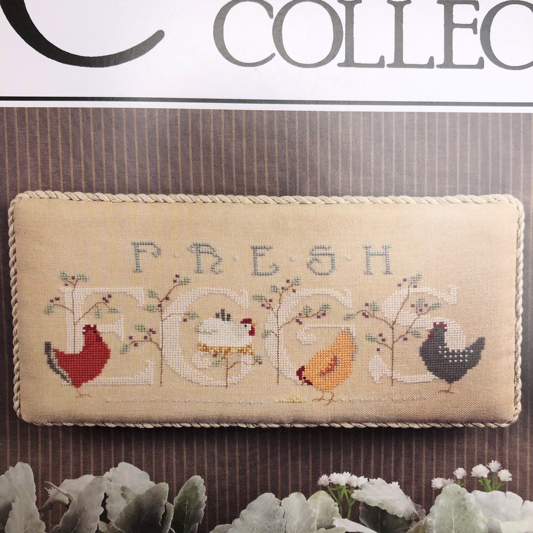 Cross Eyed Cricket / Free Range / the Cricket Collection /cross Stitch