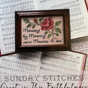 Heartstring Samplery / SUNDAY STITCHES SERIES / cross stitch chart / pattern only