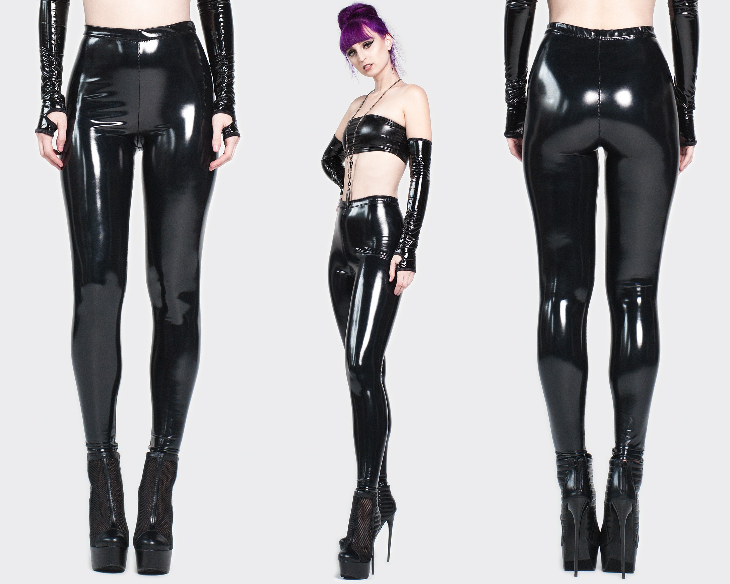 Buy Latex Leggings Online In India -  India