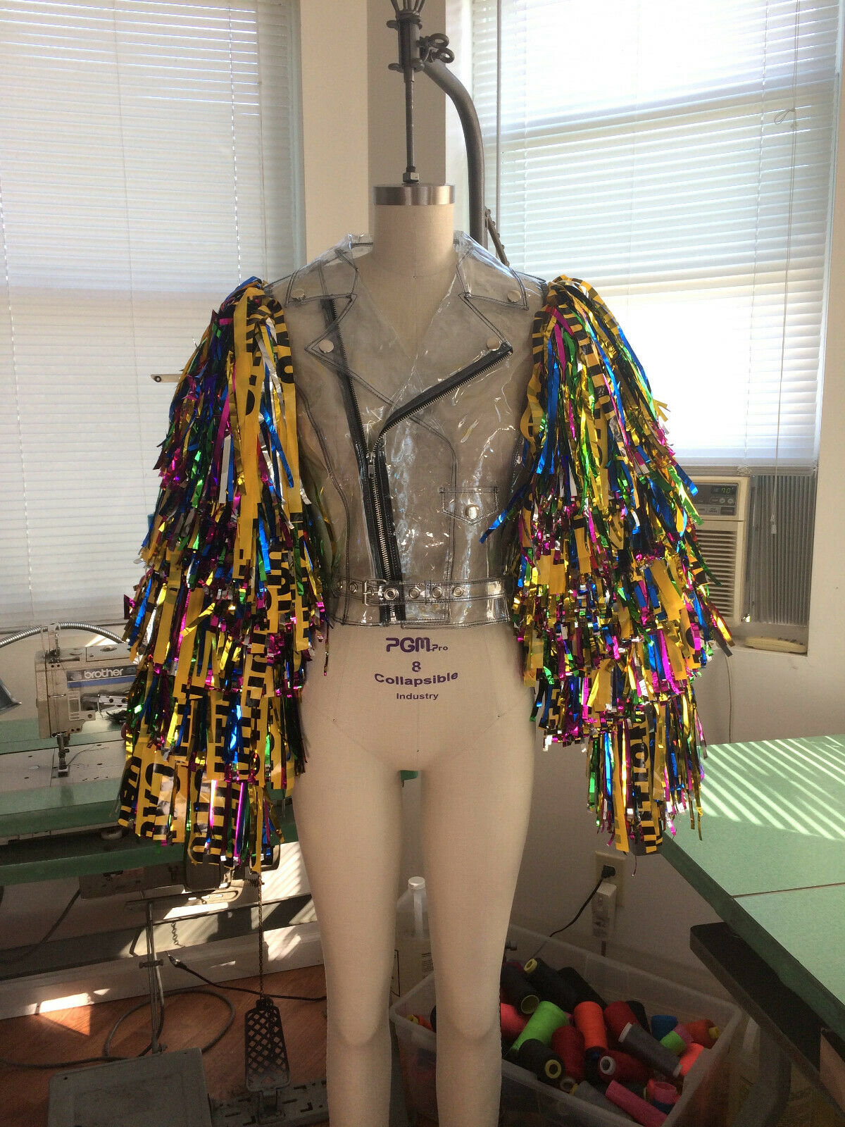 CONFETTI JACKET Birds of Prey Harley Quinn Suicide Squad