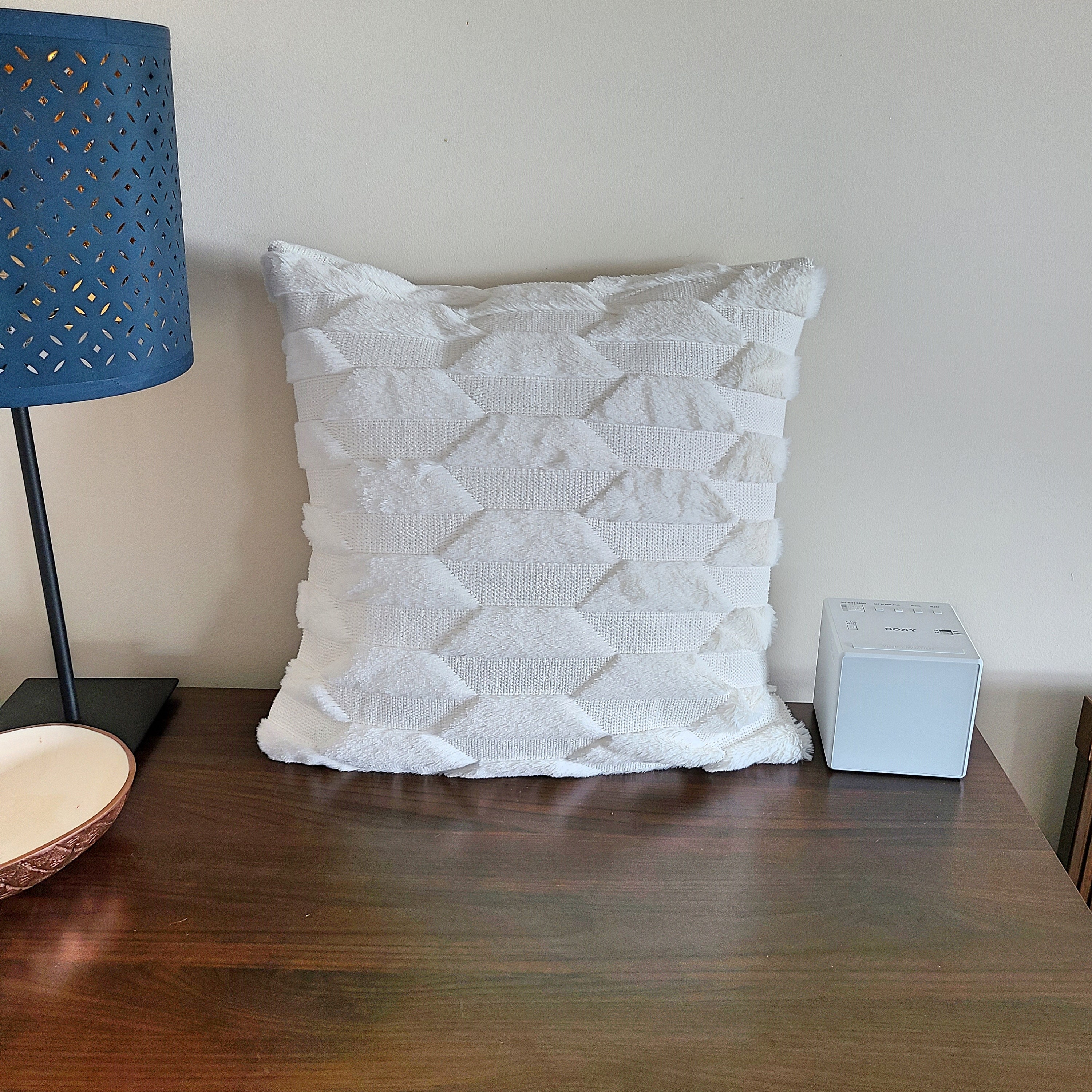 Cream Faux Fur Soft Pillow Decorative Throw Pillow Cover Contemporary Fur Pillow Cover Cream Cushion Case 18 X 18 Etsy