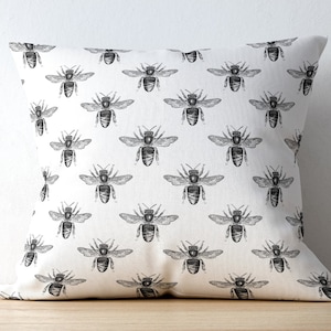 Black Cream Pillow Case
