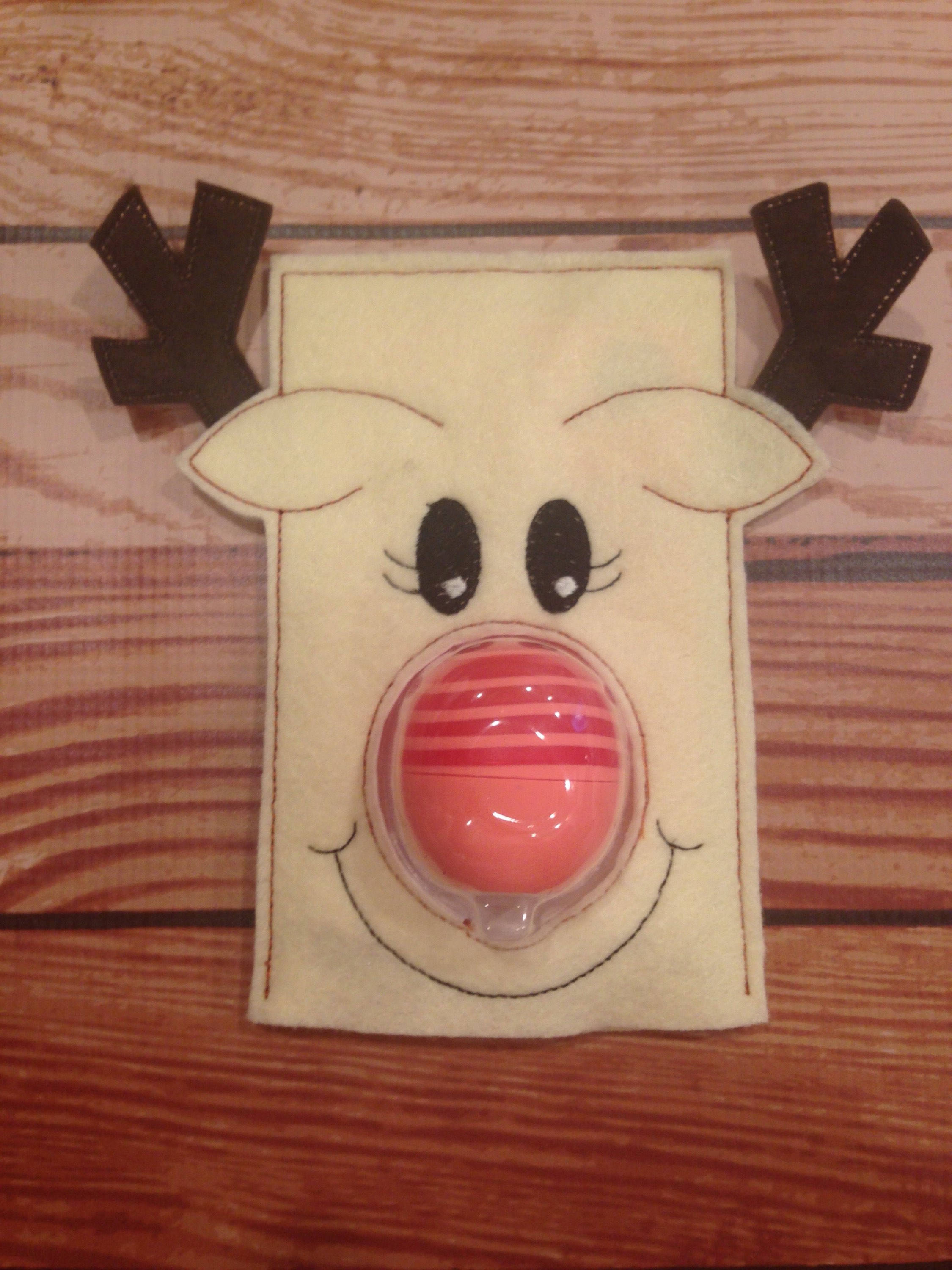 EOS Lip Balm Holder EOS Reindeer Lip Balm Holder Etsy UK