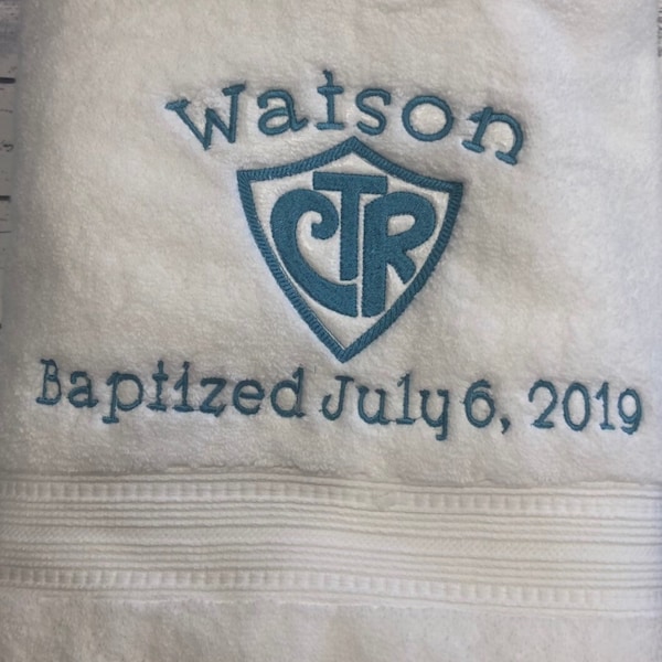 Baptism Towel Poem - Etsy