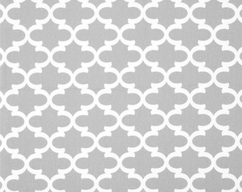 Quatrefoil Pattern Home Decor Drapery Fabric Upholstery Fabric 100/% Cotton Fabric by the Yard Premier Prints FULTON Apache Blue White