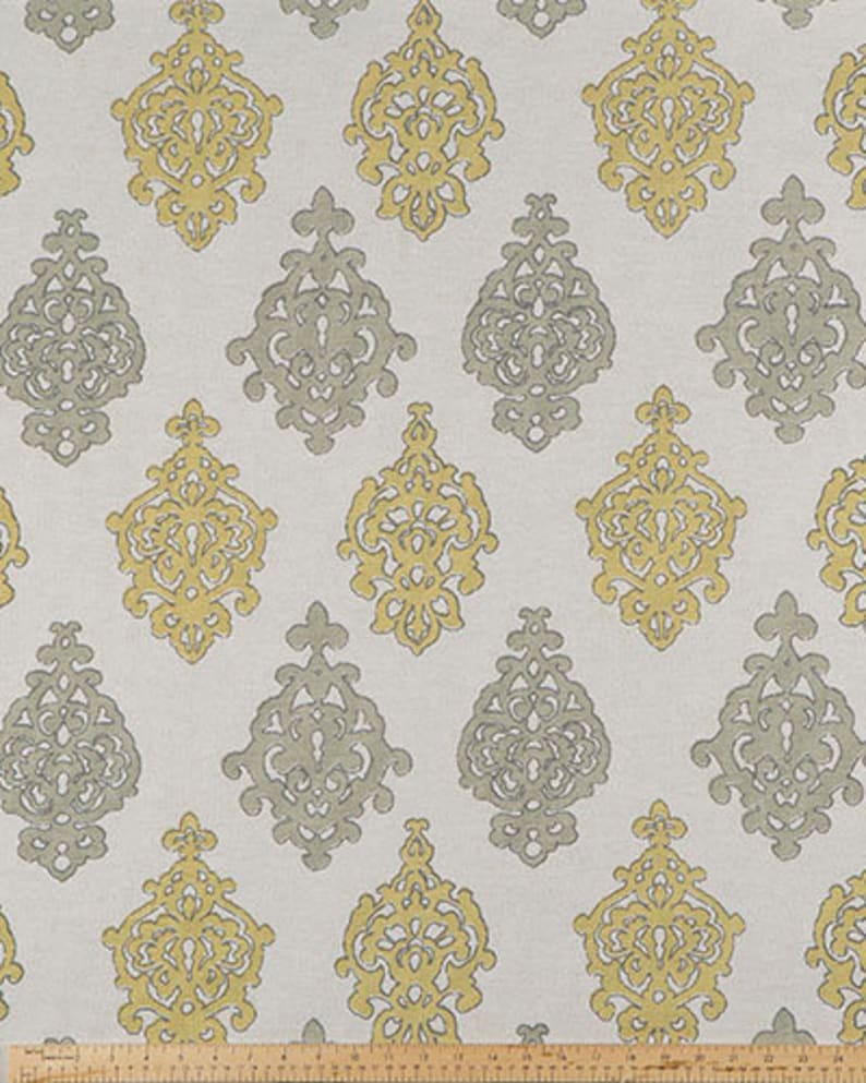 Premier Prints-Scott Living-Property Brothers-MILLERS TALE-Relection Belgian-Or Color Choice-54 wide-Fabric by the yard-decorator fabric