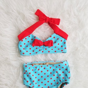RちゃんRiu Peach polka dots swimwear ビキニ il_300x300.1744268290_giqo.jpg