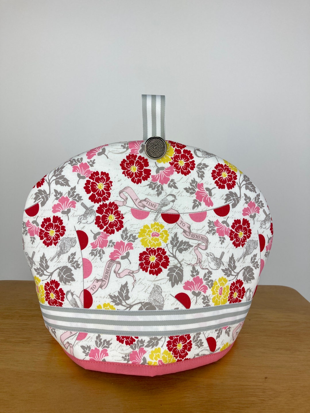 Tea Cozy Pink Floral Small Tea Cozy Pink Teapot Cover thermal Tea Cozy