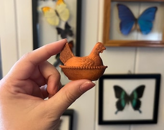 Hen on Nest Magnet