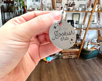 Bookish Keychain | Bookish Era keychain | Gift for book people