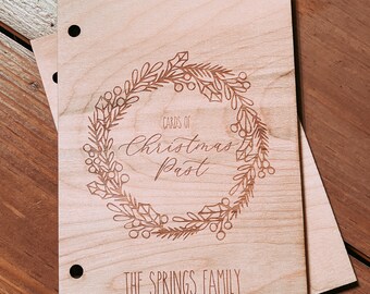 Christmas Card Keepsake Holder