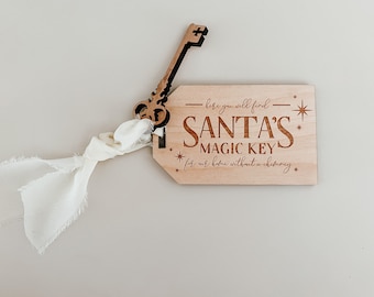 Santa's Magic Key, Magic Key Ornament, Christmas Magic Key