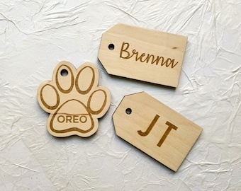Stocking Name Tag | Custom Name Tag