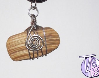 Natural North Carolina Shell Pendant