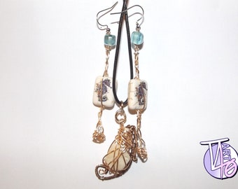 Celtic Beach Themed Jewelry Set