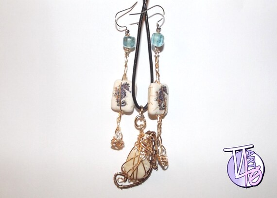 2 Sets Of Beach Themed Earrings