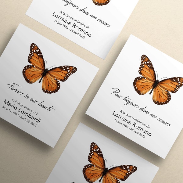 Custom seeds packets | Funeral/bereavement | Celebration of life