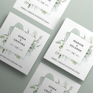 Custom seeds packets | Wedding | Favors for guests