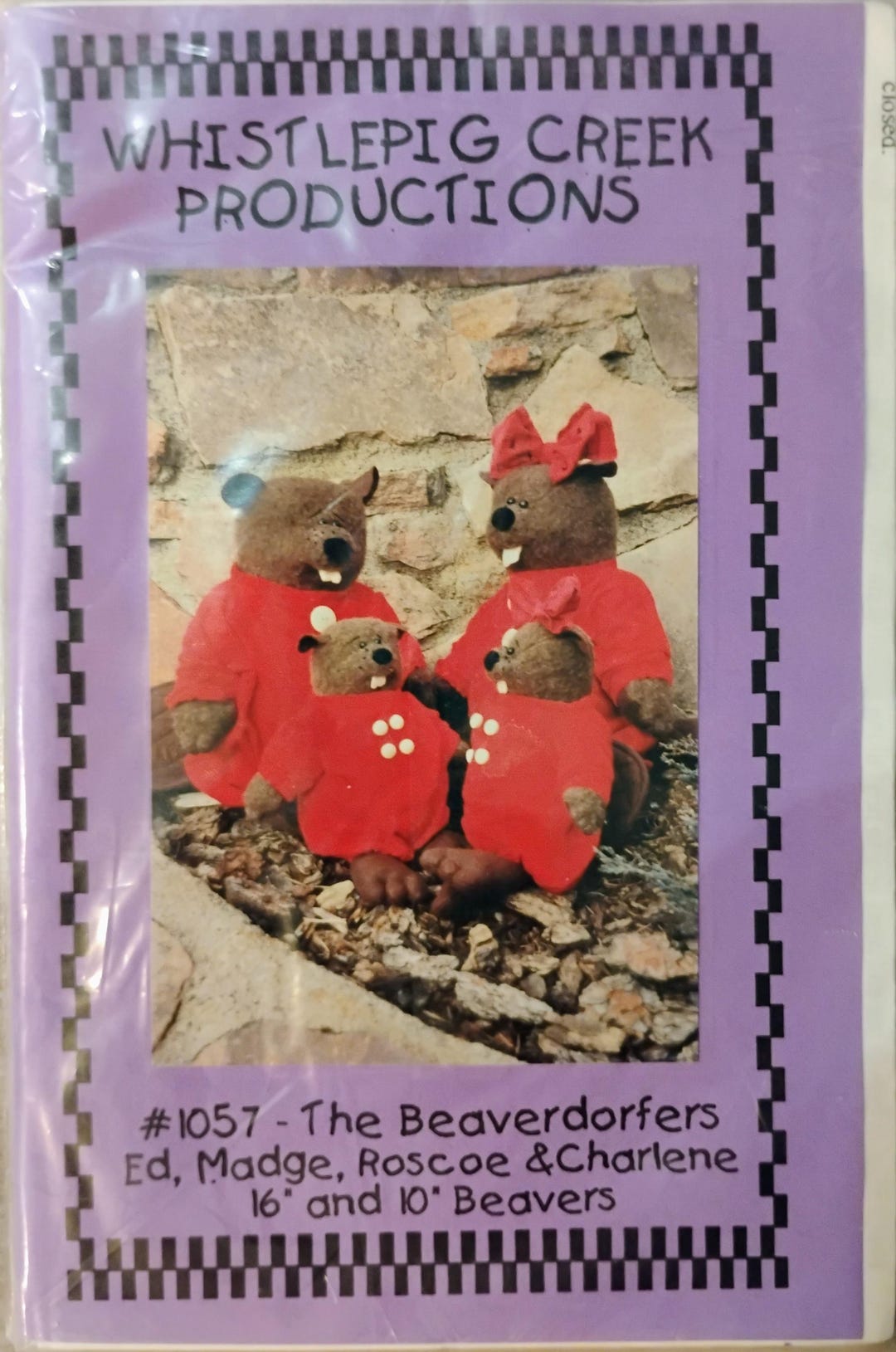 The Beaverdorfers 16" and 10" Beavers From Whistlepig Creek Productions ...