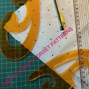 E BOOK! How to draft corset patterns