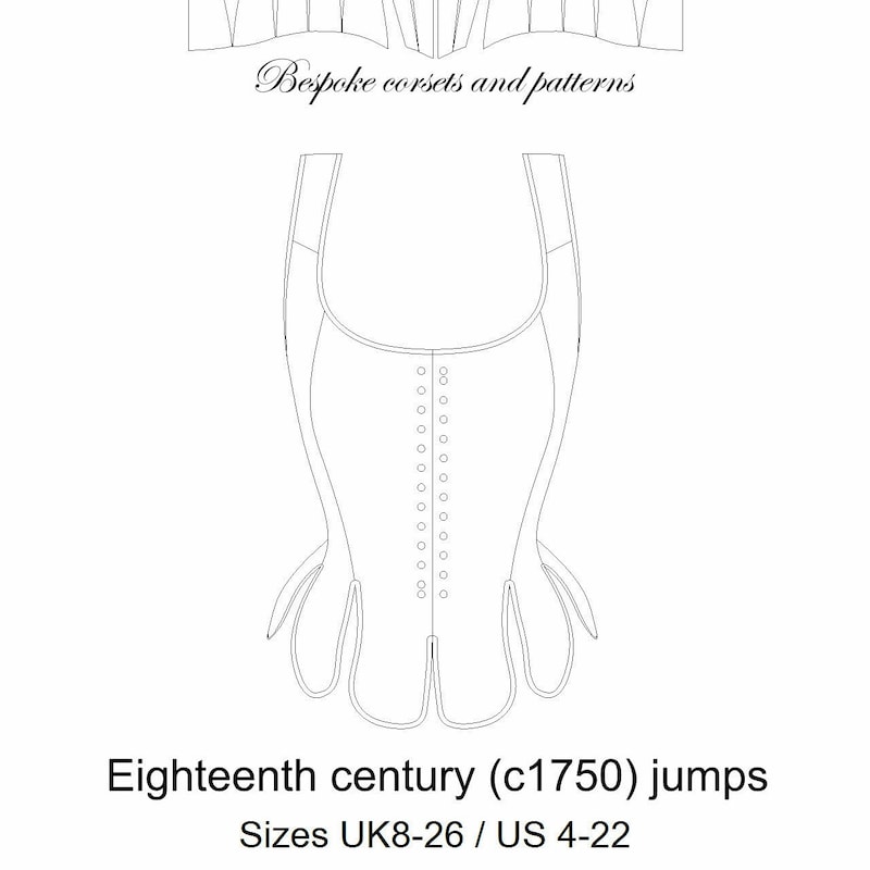 18th Century Stays - Etsy