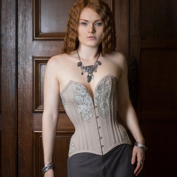 Corset Pattern! Amelie - a modern 12 panel over-bust 'plunge' corset pattern size (UK) 8-26, (US) 4-22