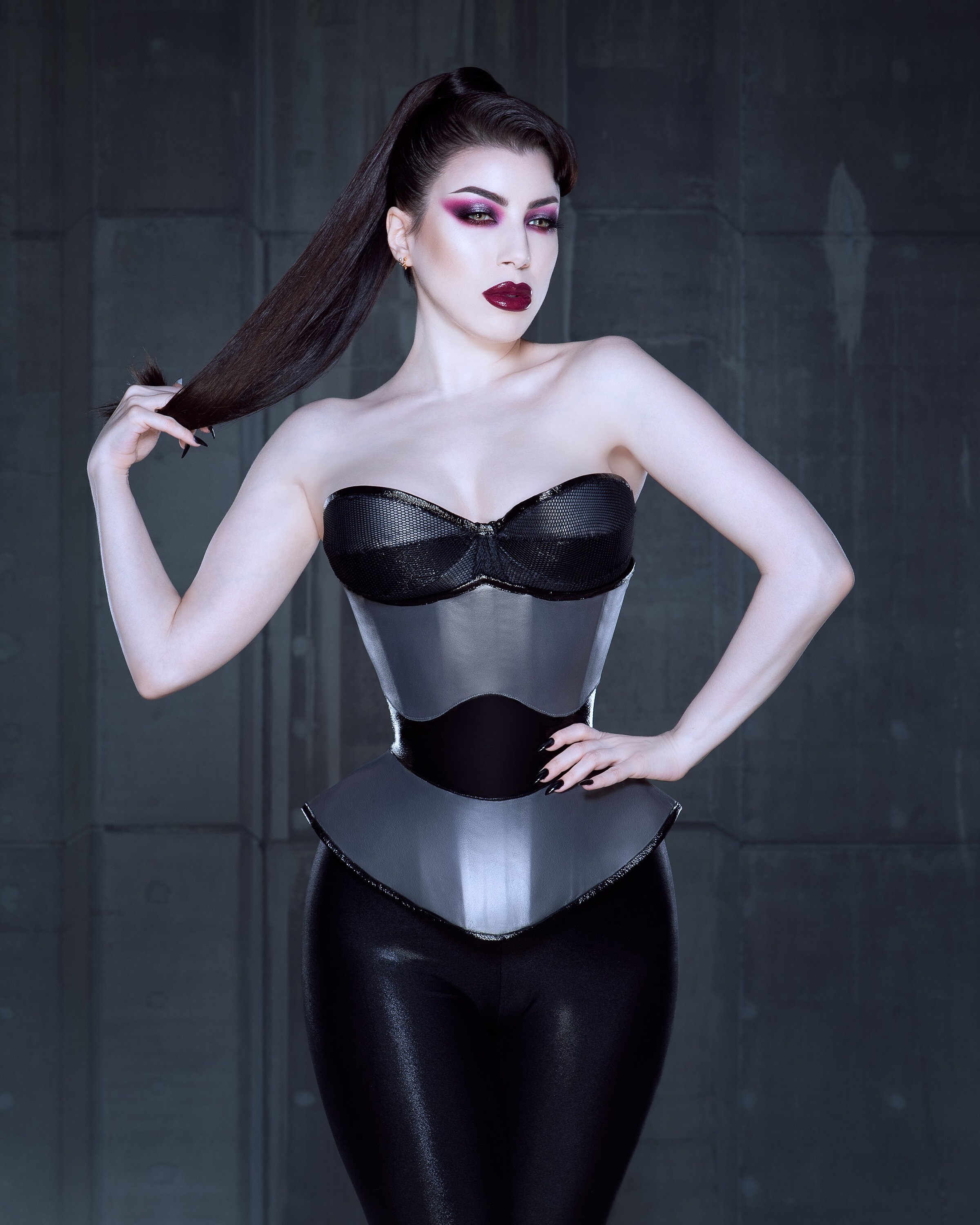 Corset Pattern the Wave a 5 Panelled 