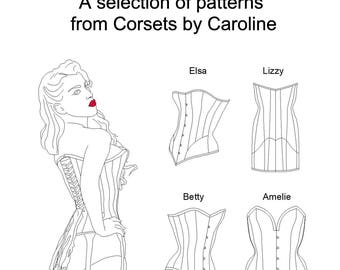 Corset classics: a selection of patterns from Corsets by Caroline