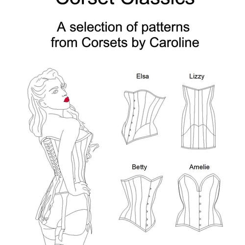 Corset Classics: a Selection of Patterns From Corsets by - Etsy