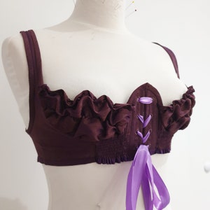 Regency Bralet Pattern  - Sizes (UK) 8-26, (US) 4-22 Approx. cup A-D