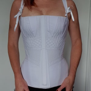 Corset Pattern! Lydia - an 1830's-inspired corded over-bust corset pattern size (UK) 8-24, (US) 4-20