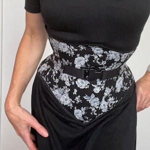 PATTERN Edwardian swimming corset / buckled belt Sizes UK8-34/ US4-30