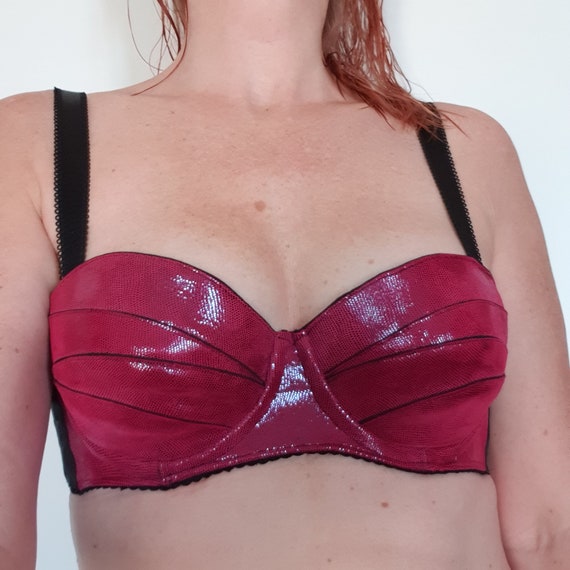 CRESCENT Underwired Bra Pattern 4 Panel PDF small-medium 39 SIZES 