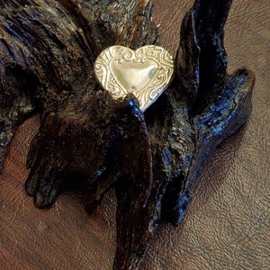 Sterling Silver Heart Pendant, CLEARANCE, Ornate, Silver, Sterling 925 Stamped, Vintage Pendant, Detailed Ornate Designed Heart