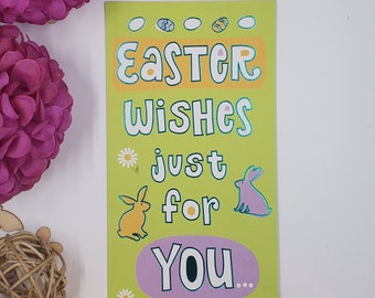 Easter money greeting card by Hallmark