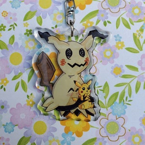 Mimikyu / SHINY Mimikyu 2.5 Acrylic Charm 