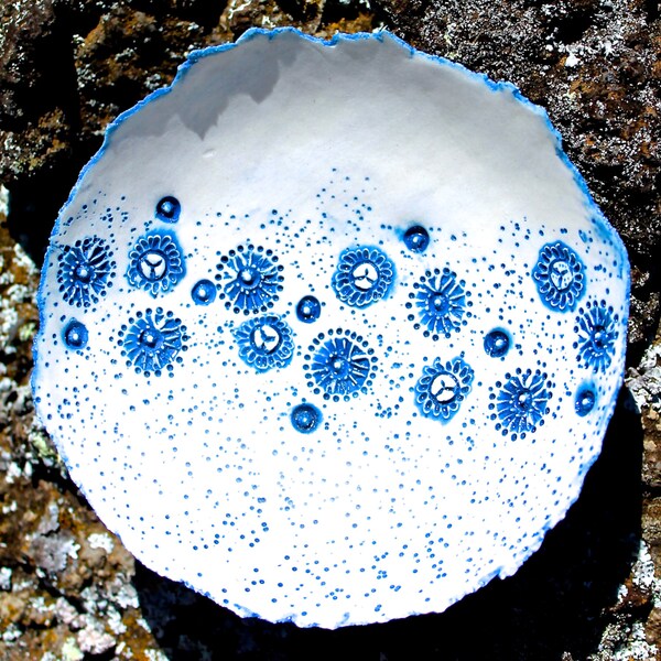 Blue and White Porcelain handmade bowl