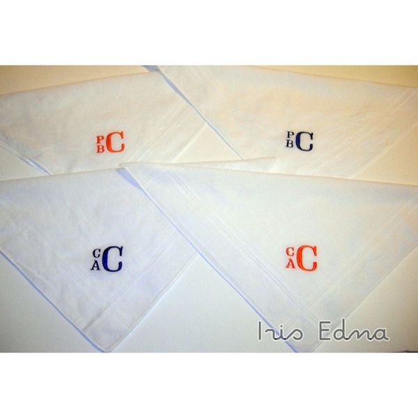 Monogrammed Handkerchief