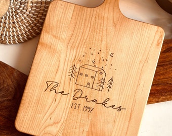 Personalized Farmhouse Cutting Boards, Wedding Gift, Gift for Housewarming