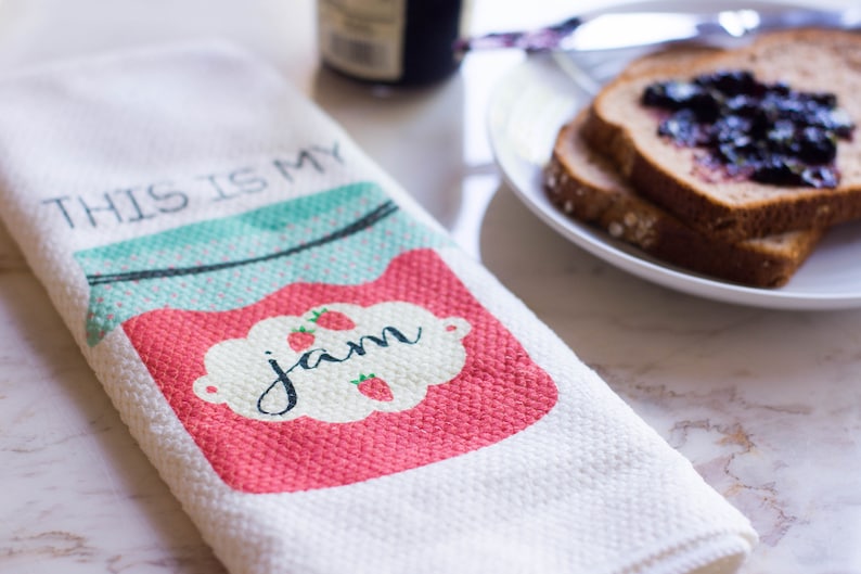 Funny Dish Towels Foodie Gift Unique Kitchen Towels Gift Etsy
