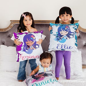 Mermaid Pillow - Personalized Gift for Girls