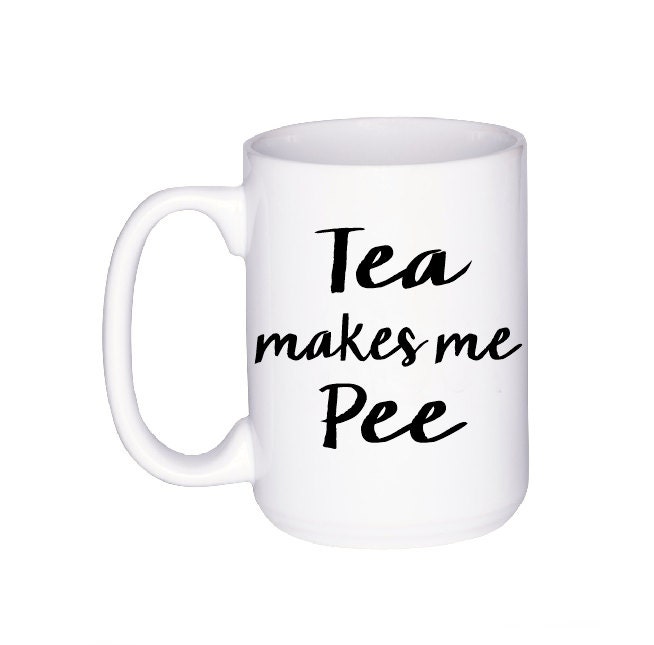 Funny Tea Cup Funny Mug Gift for Tea Lover Tea Time Gift Etsy