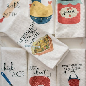 Kitchen Towels with Funny Sayings image 8