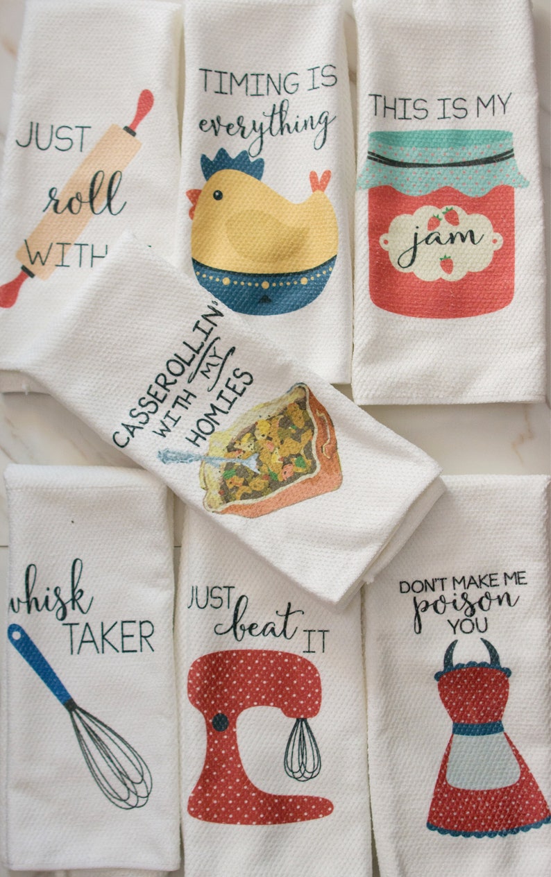 Kitchen Towels with Funny Sayings image 8