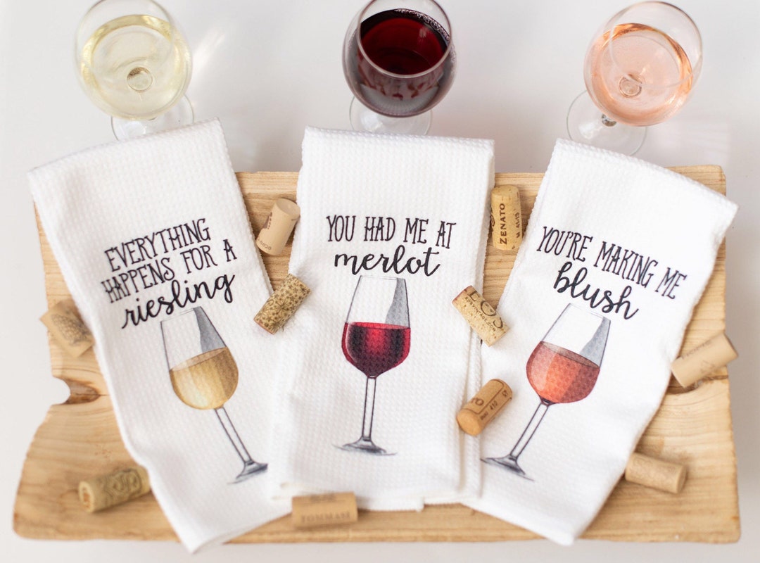 Funny Kitchen Towels Pina Colada Bar Towels Alcohol Gifts 