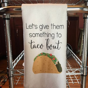 Kitchen Towels with Funny Sayings image 5