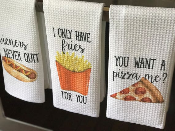 Lavley Funny Kitchen Towels with Sayings - Colorful Kitchen Decor Novelty  Gift (Baking Spirits Bright)