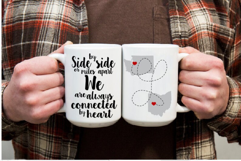 Long Distance Boyfriend Mug Gift for Boyfriend Anniversary Etsy